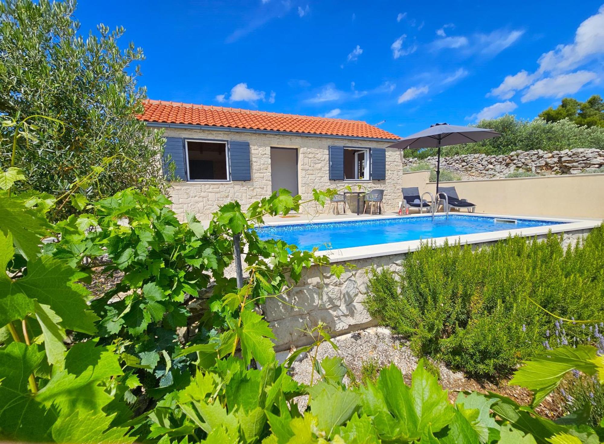 Stone House In Vineyard Villa Racisce Ngoại thất bức ảnh